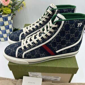 Gucci high top 1977 off the grid tennis sneakers